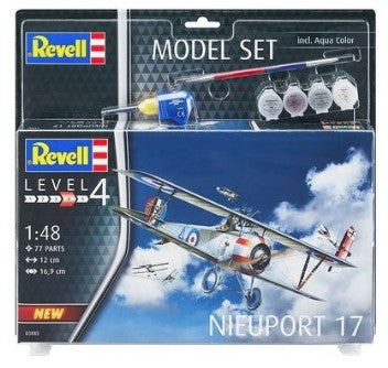 MODEL SET NIEUPORT 17 1/48, PLASTIC SCALE MODEL KIT