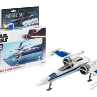 MODEL SET RESISTANCE X-WING FIGHTER 1/50, PLASTIC SCALE MODEL KIT