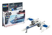 MODEL SET RESISTANCE X-WING FIGHTER 1/50, PLASTIC SCALE MODEL KIT