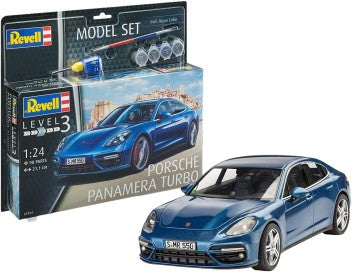 MODEL SET PORSCHE PANAMERA 2 1/24, PLASTIC SCALE MODEL KIT