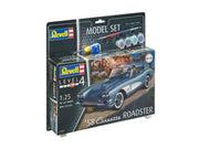 MODEL SET  CORVETTE ROADSTER 58 1/25, PLASTIC SCALE MODEL KIT