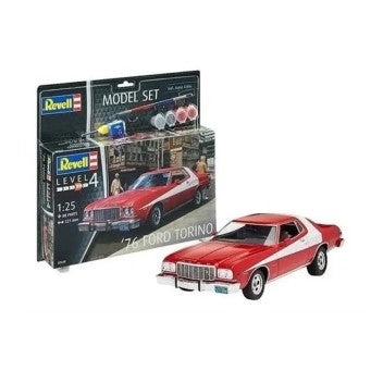 MODEL SET FORD TORINO 76 1/25, PLASTIC SCALE MODEL KIT