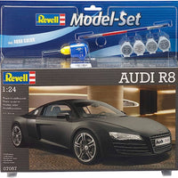 MODEL SET AUDI R8 1/24, PLASTIC SCALE MODEL KIT