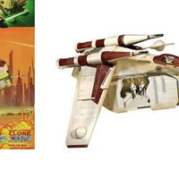REPUBLIC GUNSHIP (CLONE WARS) 1/74