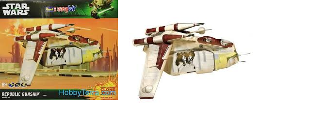 REPUBLIC GUNSHIP (CLONE WARS) 1/74