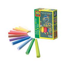CHALK 12 COLOURS EDUCATIONAL,TEACHER HOME SCHOOL, LEARNING