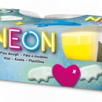 NEON AND GLOW IN THE DARK PLAY DOUGH EDUCATIONAL,TEACHER HOME SCHOOL, LEARNING