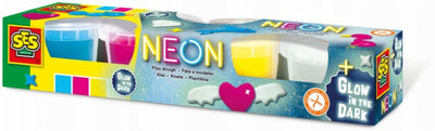 NEON AND GLOW IN THE DARK PLAY DOUGH EDUCATIONAL,TEACHER HOME SCHOOL, LEARNING