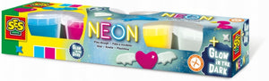 NEON AND GLOW IN THE DARK PLAY DOUGH EDUCATIONAL,TEACHER HOME SCHOOL, LEARNING