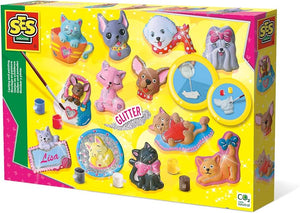 CASTING & PAINTING-CATS & DOGS EDUCATIONAL,TEACHER HOME SCHOOL, LEARNING