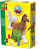 PLASTER CASTING -  HORSE EDUCATIONAL,TEACHER HOME SCHOOL, LEARNING