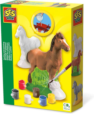 PLASTER CASTING -  HORSE EDUCATIONAL,TEACHER HOME SCHOOL, LEARNING