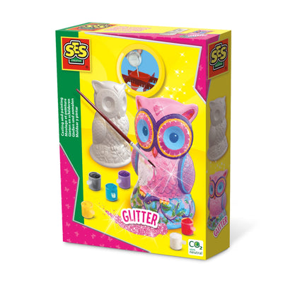 CASTING & PAINTING-OWL EDUCATIONAL,TEACHER HOME SCHOOL, LEARNING