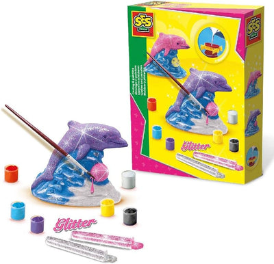 CASTING AND PAINTING - GLITTER DOLPHIN EDUCATIONAL,TEACHER HOME SCHOOL, LEARNING