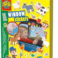 WINDOW STICKERS FARM, EDUCATIONAL,TEACHER HOME SCHOOL, LEARNING