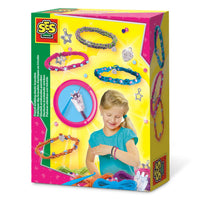 FRENCH KNITTING ELASTIC BRACELETS EDUCATIONAL,TEACHER HOME SCHOOL, LEARNING