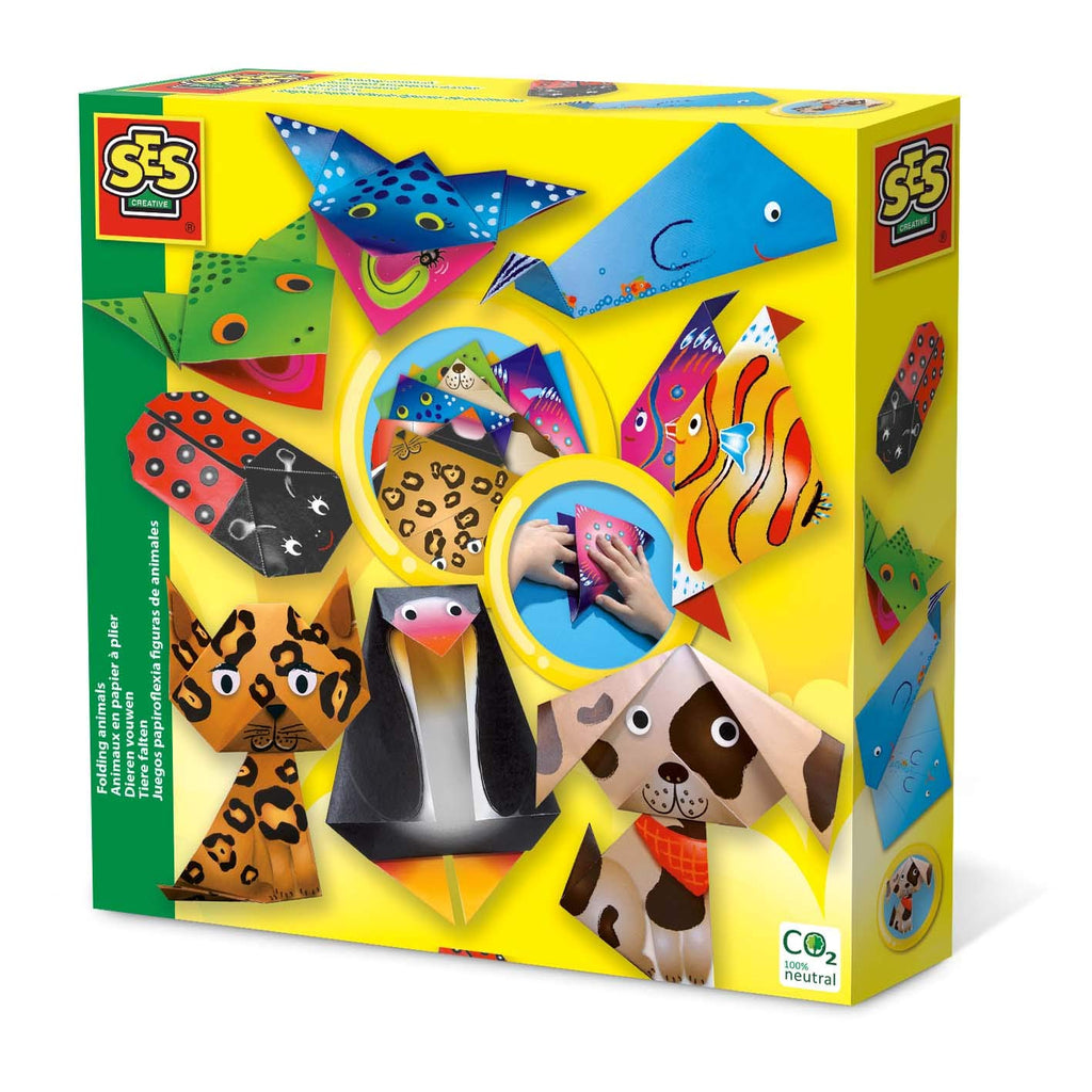 FOLDING ANIMALS EDUCATIONAL,TEACHER HOME SCHOOL, LEARNING
