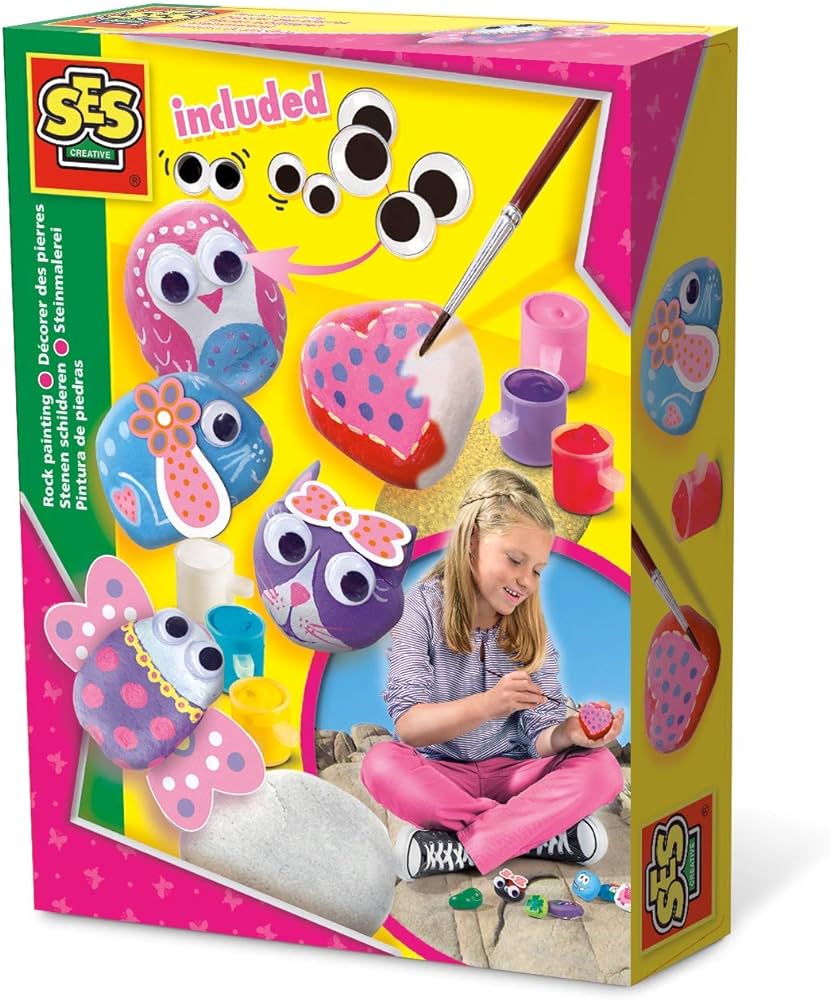 ROCK PAINTING EDUCATIONAL,TEACHER HOME SCHOOL, LEARNING