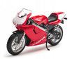 CAGIVA MITO 125 RED   1/18, DIECAST MOTORBIKE, COLLECTABLE MOTORCYCLE.