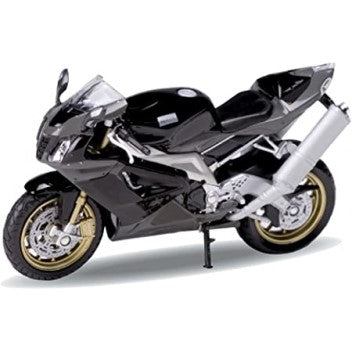 APRILIA RSV 1000 R FACTORY BLACK  1/18, DIECAST MOTORBIKE, COLLECTABLE MOTORCYCLE.