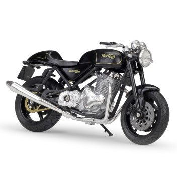 NORTON COMMANDO0 961 SE BLACK  1/18, DIECAST MOTORBIKE, COLLECTABLE MOTORCYCLE.