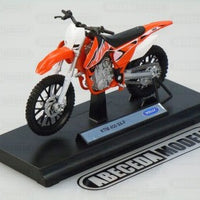 KTM 450 SX-F ORANGE/BLK  1/18, DIECAST MOTORBIKE, COLLECTABLE MOTORCYCLE.