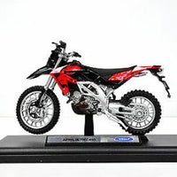 APRILIA RXV 450 RED/BLACK  1/18, DIECAST MOTORBIKE, COLLECTABLE MOTORCYCLE.