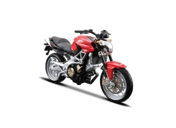 APRILIA SHIVER 750 RED  1/18, DIECAST MOTORBIKE, COLLECTABLE MOTORCYCLE.