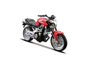 APRILIA SHIVER 750 RED  1/18, DIECAST MOTORBIKE, COLLECTABLE MOTORCYCLE.