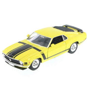 FORD MUSTANG BOSS 302 YELLOW 1970 1/24