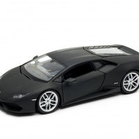 "LAMBORGHINI HURACAN COUPE   MATT BLACK  1/24"