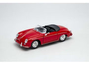 PORSCHE 356A SPEEDSTER (CONVERTIBLE)  RED  1/24