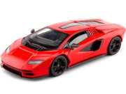 LAMBORGHINI COUNTACH LPI 800-4  RED  1/24, DIECAST CAR, COLLECTABLE CAR.