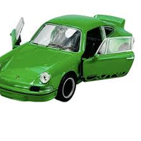 PORSCHE  CARRERA RS PULLBACK  GREEN 1973 1/35