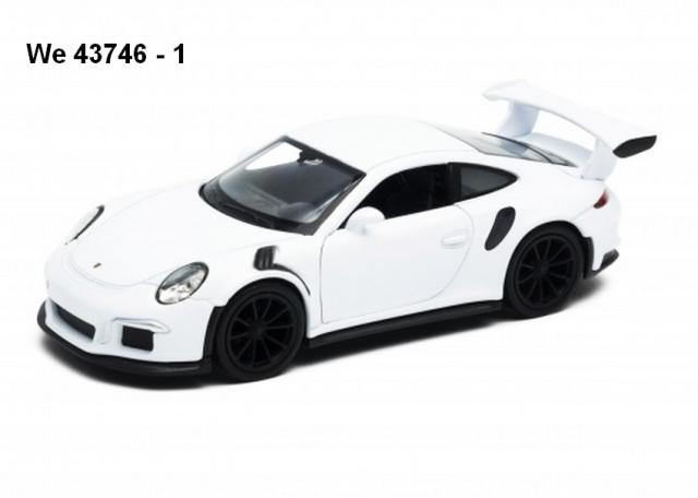 PORSCHE  911 GT3 RS PULLBACK WHITE 2016 1/35
