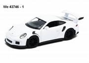 PORSCHE  911 GT3 RS PULLBACK WHITE 2016 1/35