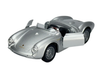 PORSCHE 550 SPYDER PULLBACK  SILVER  1/35