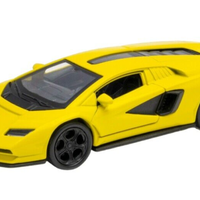 LAMBORGHINI COUNTACH LPI 800-4 PULLBACK YELLOW  1/35