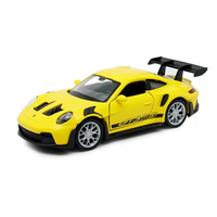 PORSCHE 911 GT3 RS 992 PULLBACK YELLOW  1/35