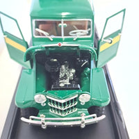 WILLYS JEEP STATION WAGON GREEN 1955 1/18