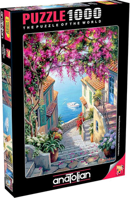 STAIRS TO THE SEA 1000 PIECES,JIGSAW PUZZLE,ADULT PUZZLES, ANATOLIAN