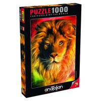 THE LION 1000 PIECES,JIGSAW PUZZLE,ADULT PUZZLES, ANATOLIAN