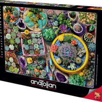 CACTI POTS 1000 PIECES,JIGSAW PUZZLE,ADULT PUZZLES, ANATOLIAN