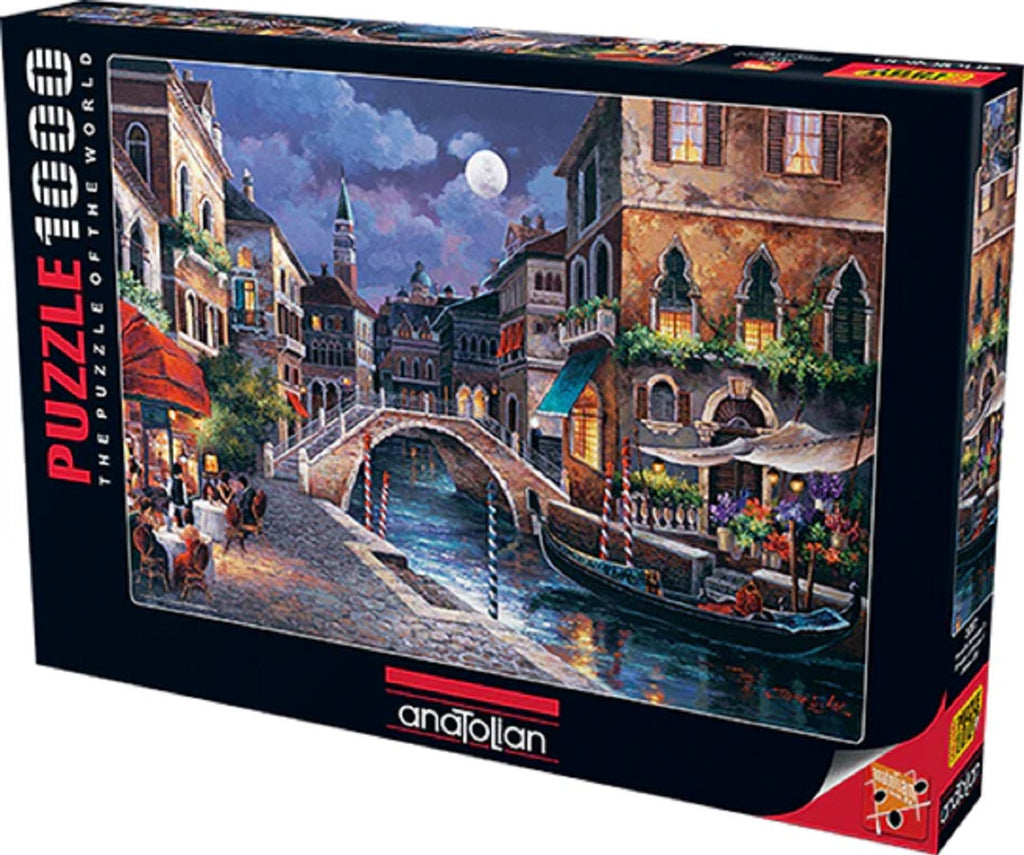 STREET OF VENEDIK II  1000 PIECES,JIGSAW PUZZLE,ADULT PUZZLES, ANATOLIAN