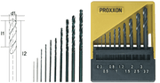 DRILL BITS HSS 0,3 - 3,2 MM 10 OFF, ARTS AND CRAFTS, MINIATURE MODEL BUILDING, PROXXON ACCESSORIES