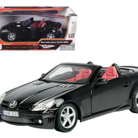 MERCEDES-BENZ SLK55 AMG BLACK 1/18, DIECAST CAR, COLLECTABLE CAR.