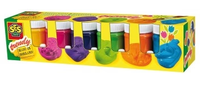 TRENDY POSTERPAINT 6 COLOURS X 50ML, EDUCATIONAL,TEACHER HOME SCHOOL, LEARNING