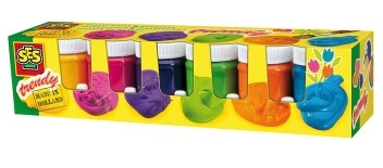 TRENDY POSTERPAINT 6 COLOURS X 50ML, EDUCATIONAL,TEACHER HOME SCHOOL, LEARNING