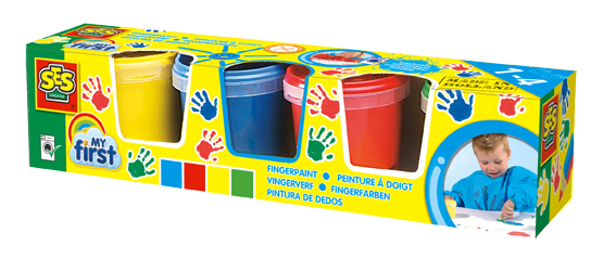 MY FIRST FINGERPAINT 4 COLOURS X 150 ML - morethandiecast.co.za