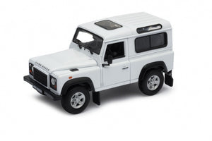 1:24 LAND ROVER DEFENDER WHITE - morethandiecast.co.za